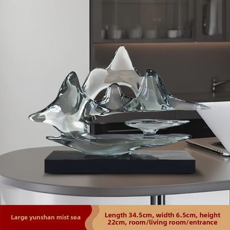 Creative Resin Statue Wine Rack – Modern Sculpture for Home Decor