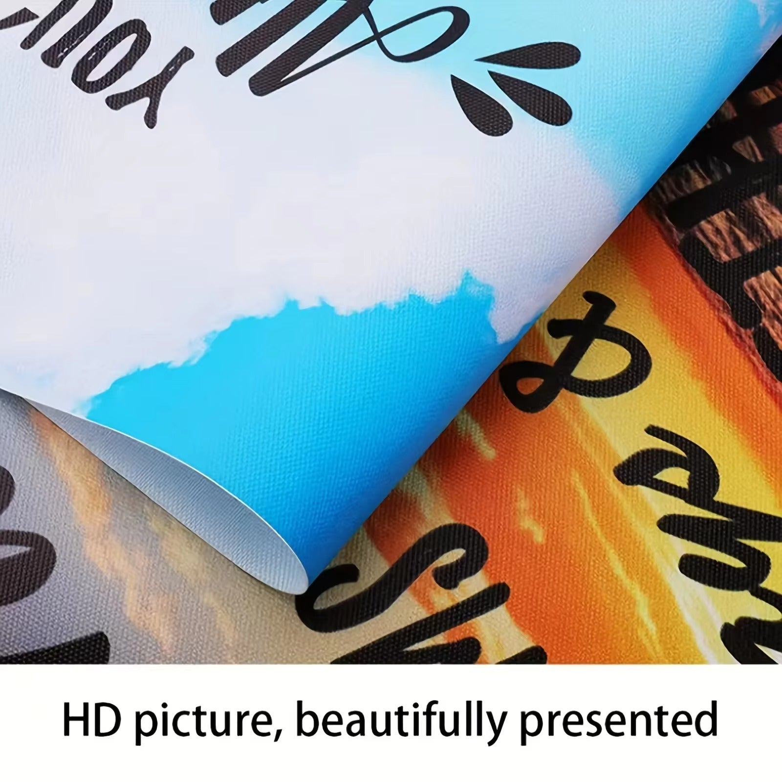 Abstract Frameless Wall Painting for Living Room & Bedroom